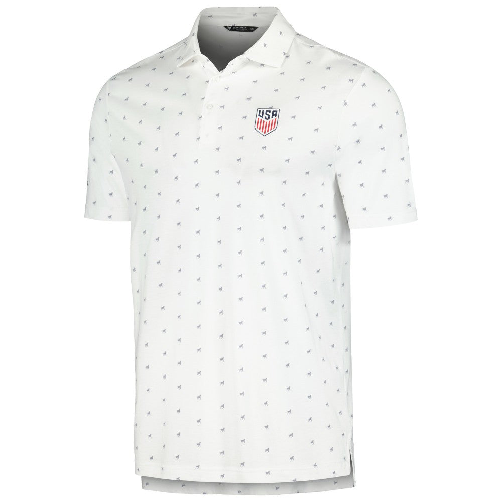 USMNT Levelwear Rover Polo White