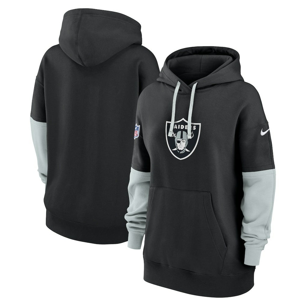 Las Vegas Raiders Women's Sideline Essential Hoodie - Black - Nike