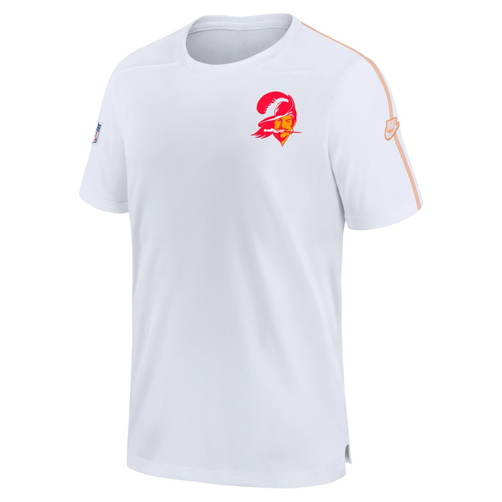 Tampa Bay Buccaneers Sideline Alternate Logo Coach Performance Top - White - Nike