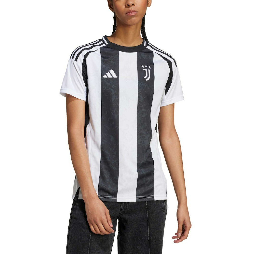 Adidas - Juventus Women's 2024/25 Home Replica Jersey - White/Black