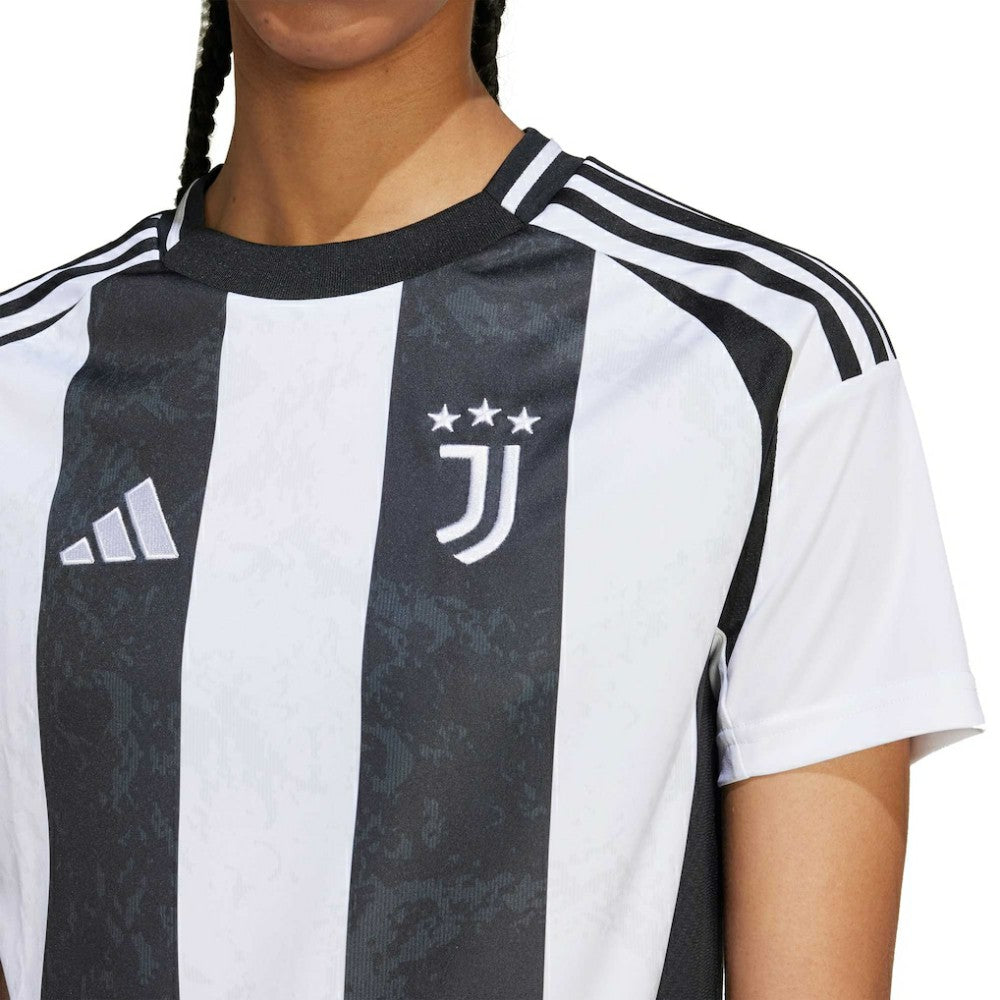 Adidas - Juventus Women's 2024/25 Home Replica Jersey - White/Black
