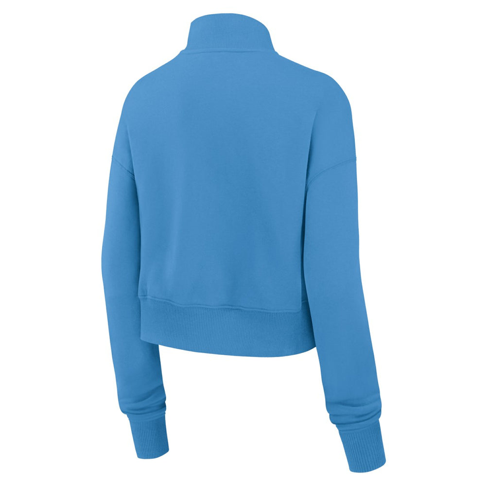 Tennessee Titans Women's Rewind Phoenix Half-Zip Sweatshirt - Light Blue - Nike