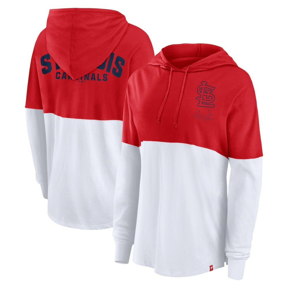 St. Louis Cardinals Fanatics Women's Backup Option Pullover Hoodie Online