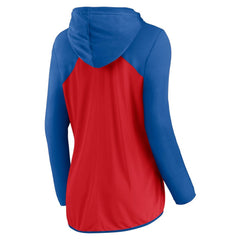 Philadelphia Phillies Fanatics Women's Script Sleeve Full-Zip Hoodie for sale