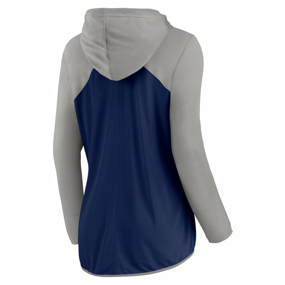 New York Yankees Fanatics Women's Script Sleeve Full-Zip Hoodie for sale