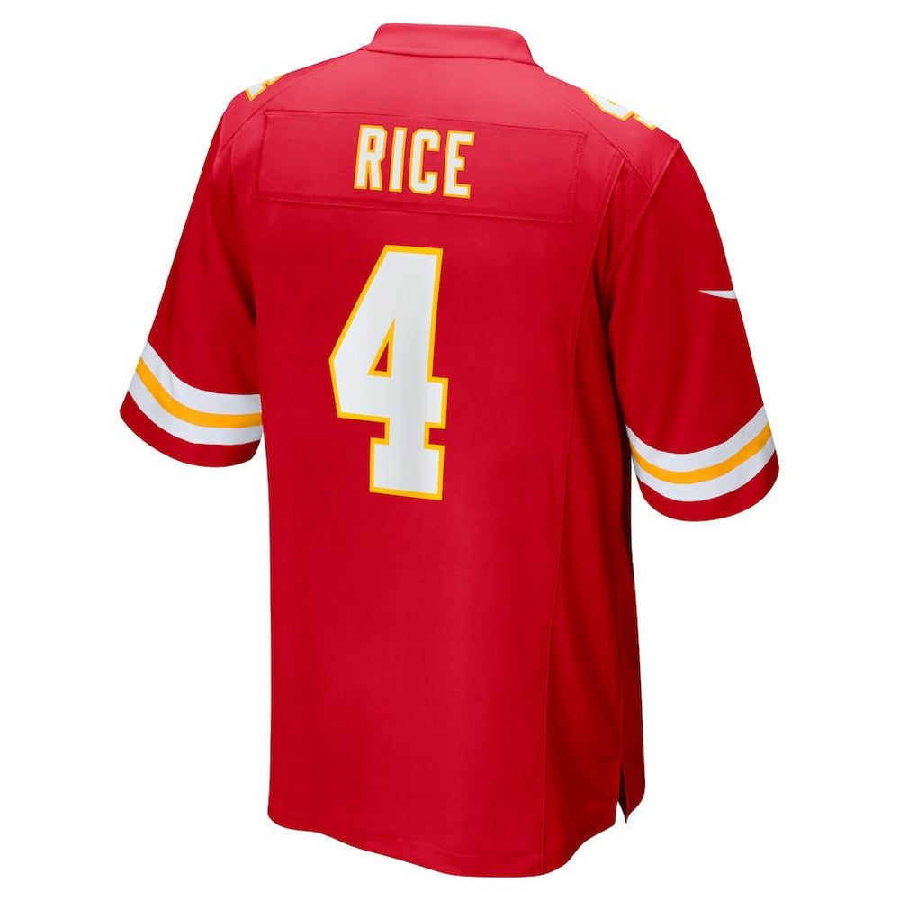 Rashee Rice Kansas City Chiefs Game Jersey - Red - Nike