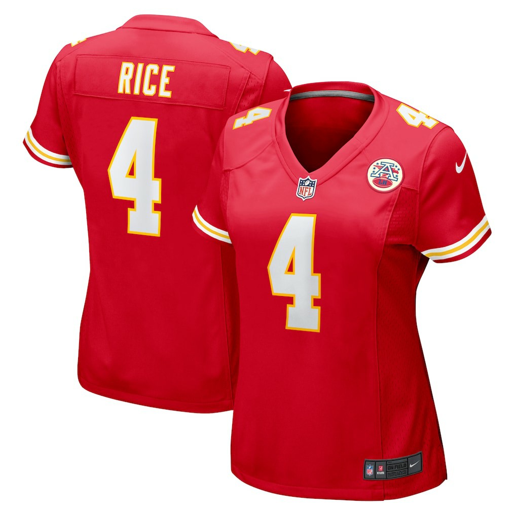 Rashee Rice Kansas City Chiefs Women's Game Jersey - Red - Nike
