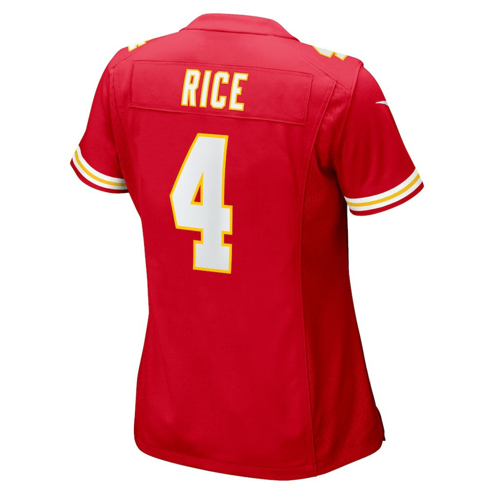 Rashee Rice Kansas City Chiefs Women's Game Jersey - Red - Nike