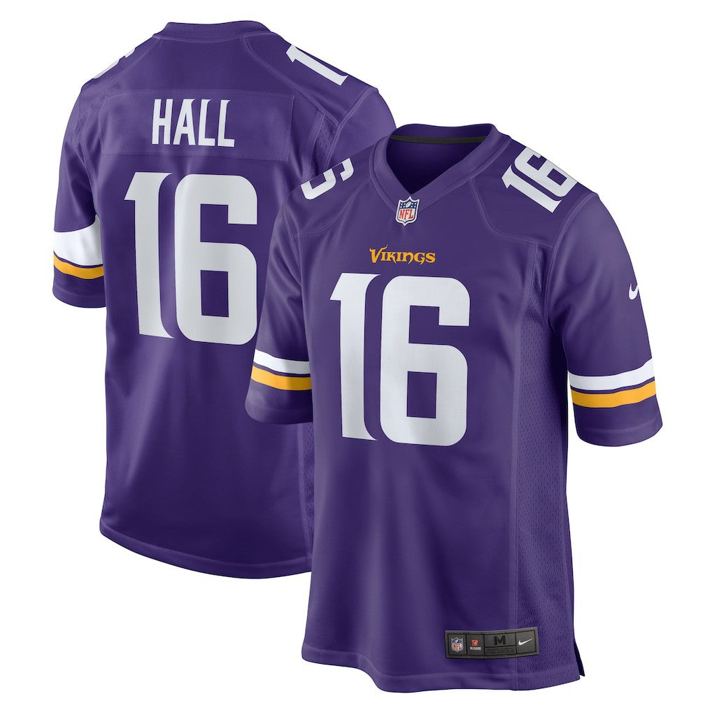 Jaren Hall Minnesota Vikings Game Jersey - Purple - Nike