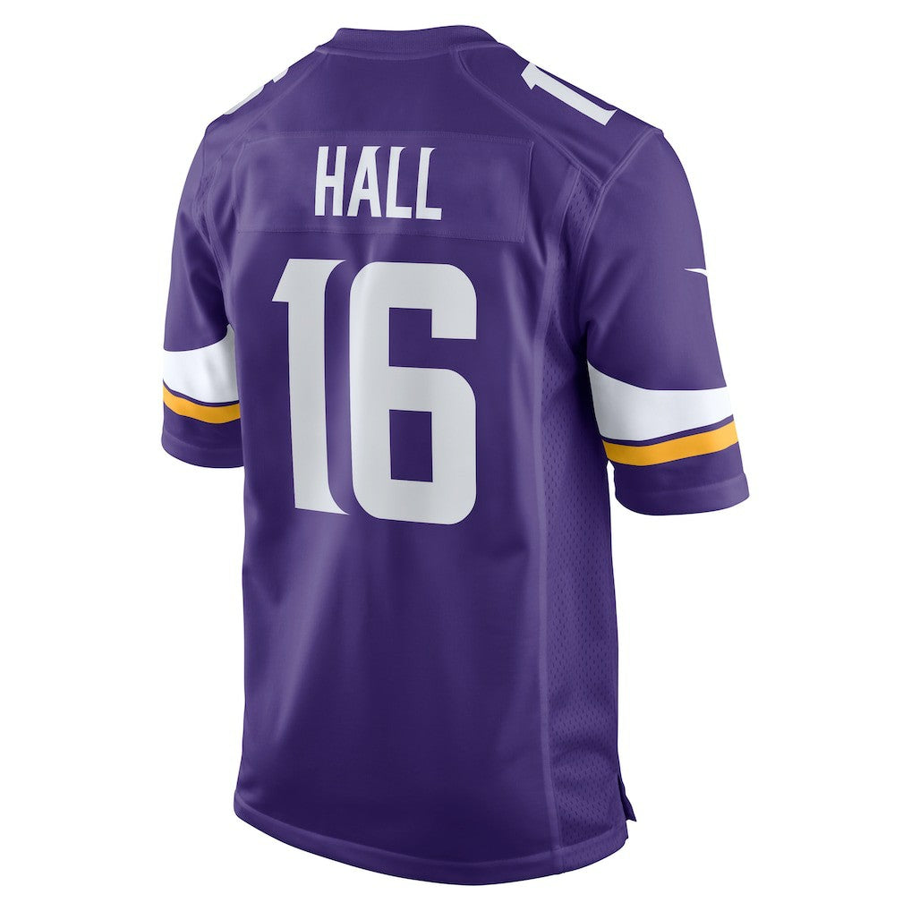 Jaren Hall Minnesota Vikings Game Jersey - Purple - Nike
