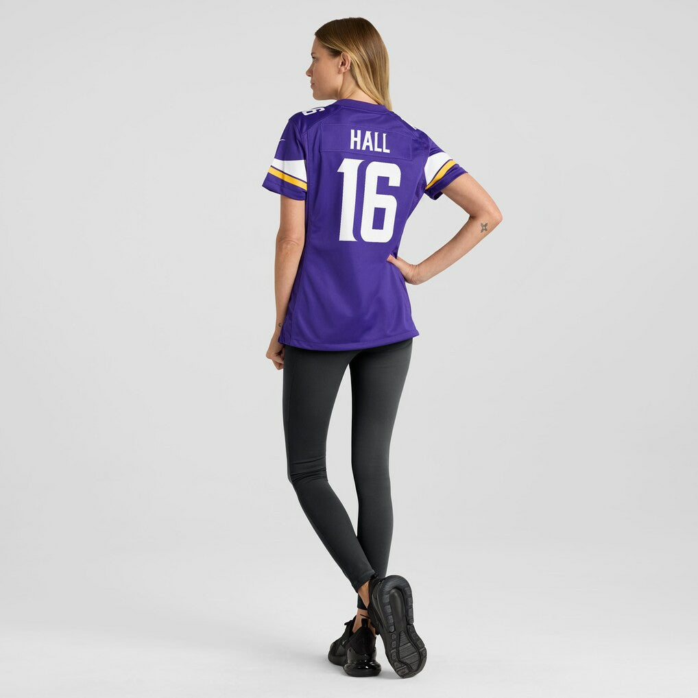 Jaren Hall Minnesota Vikings Women's Game Jersey - Purple - Nike