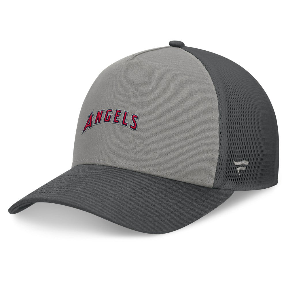 Los Angeles Angels Fanatics A-Frame Trucker Adjustable Hat Near Me