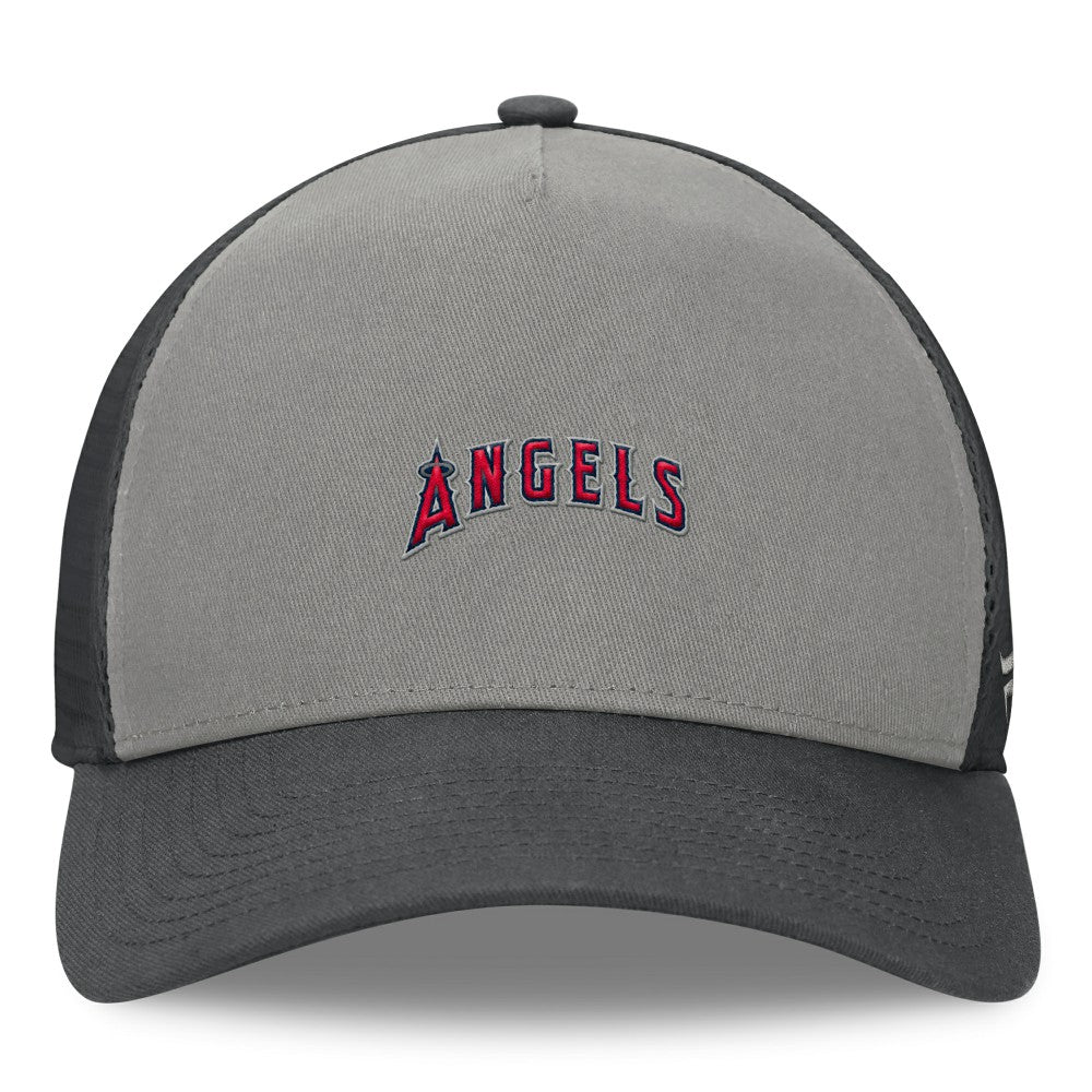 Los Angeles Angels Fanatics A-Frame Trucker Adjustable Hat Near Me