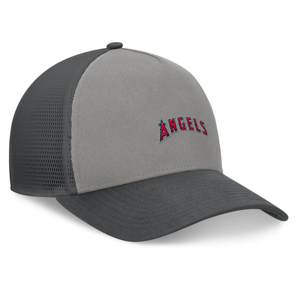 Los Angeles Angels Fanatics A-Frame Trucker Adjustable Hat Near Me