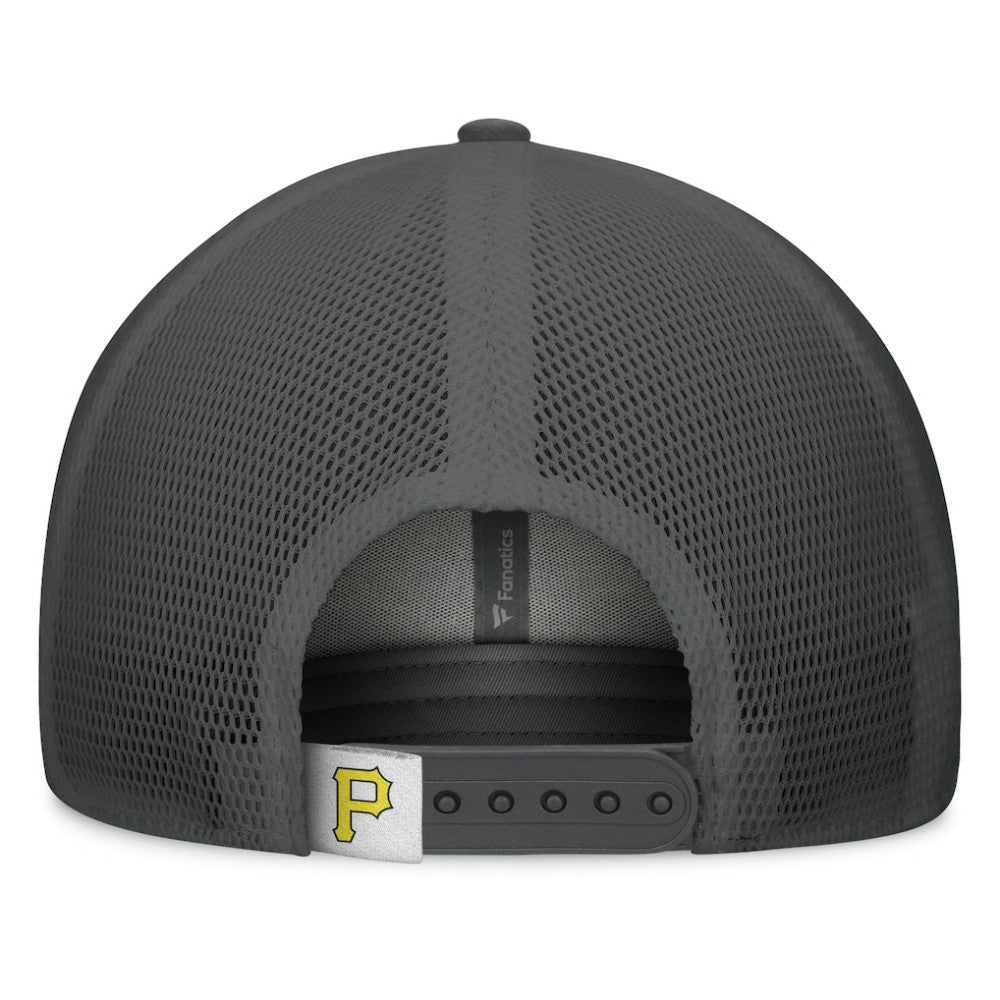 Pittsburgh Pirates Fanatics A-Frame Trucker Adjustable Hat for sale