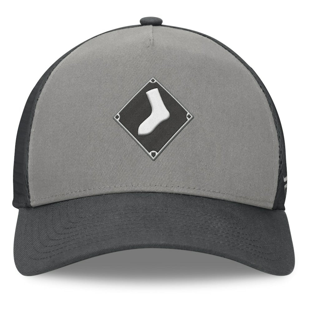 Chicago White Sox Fanatics A-Frame Trucker Adjustable Hat Discount
