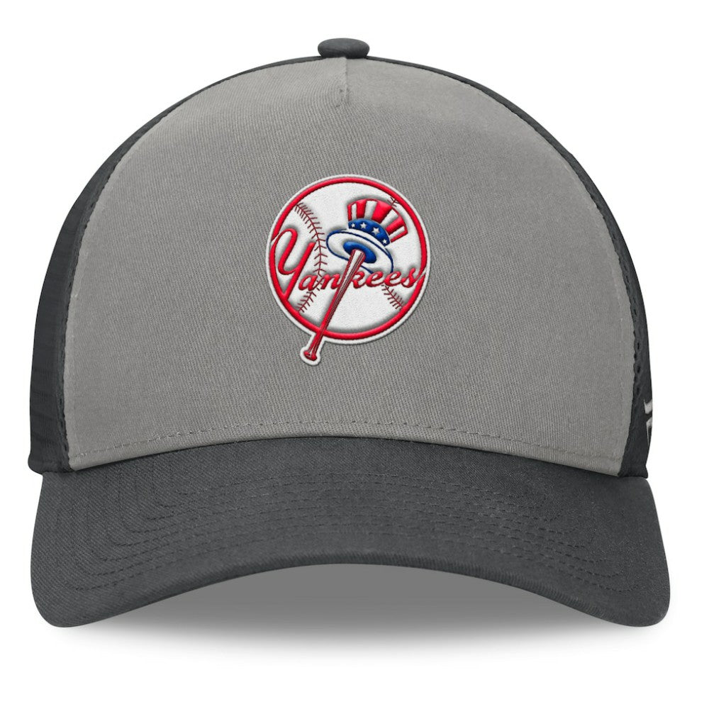 New York Yankees Fanatics A-Frame Trucker Adjustable Hat Outlet