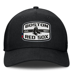 Boston Red Sox Fanatics Team Patch A-Frame Trucker Snapback Hat Online