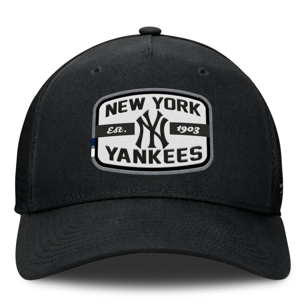New York Yankees Fanatics Team Patch A-Frame Trucker Snapback Hat Near Me
