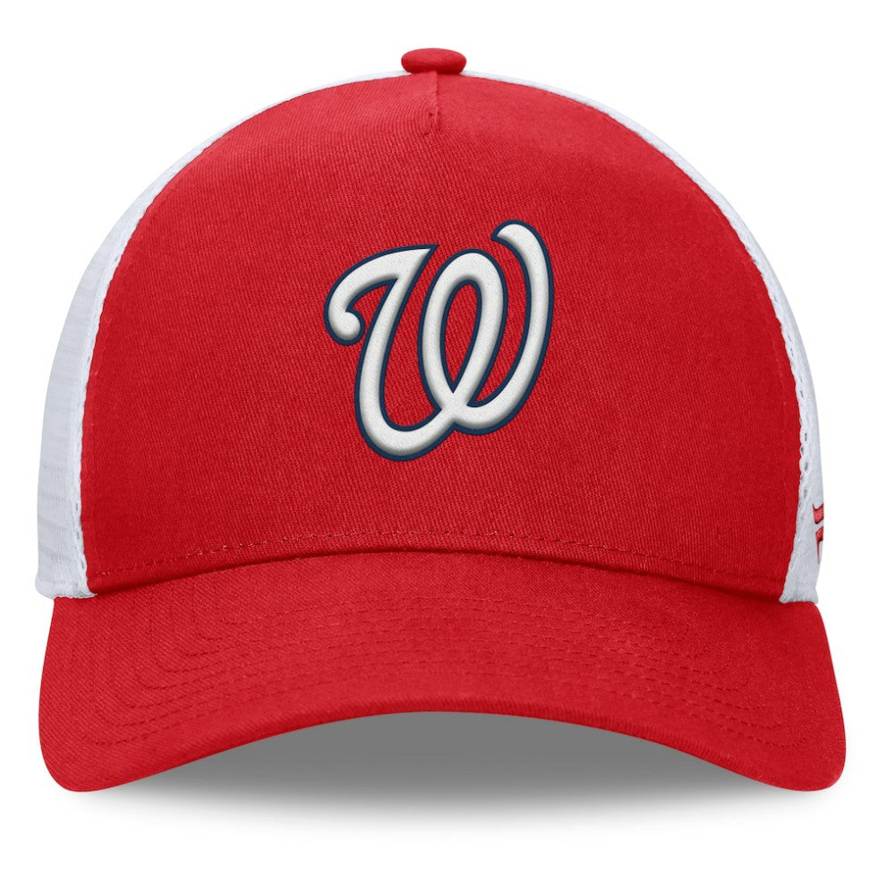 Washington Nationals Fanatics Fundamental A-Frame Adjustable Hat Sale