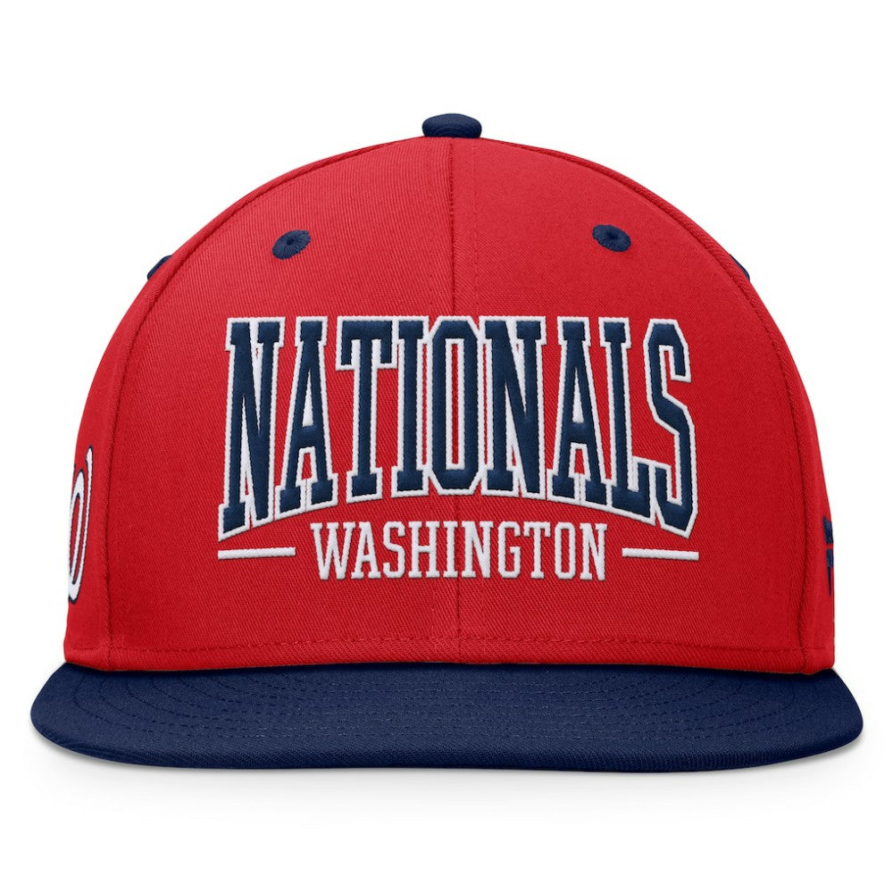 Washington Nationals Fanatics Fundamental Bold Snapback Hat Online