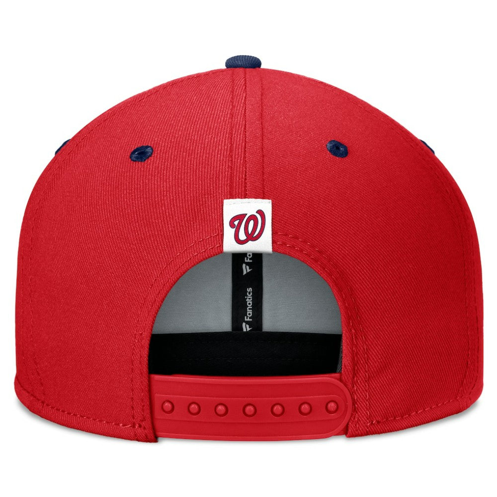 Washington Nationals Fanatics Fundamental Bold Snapback Hat Online