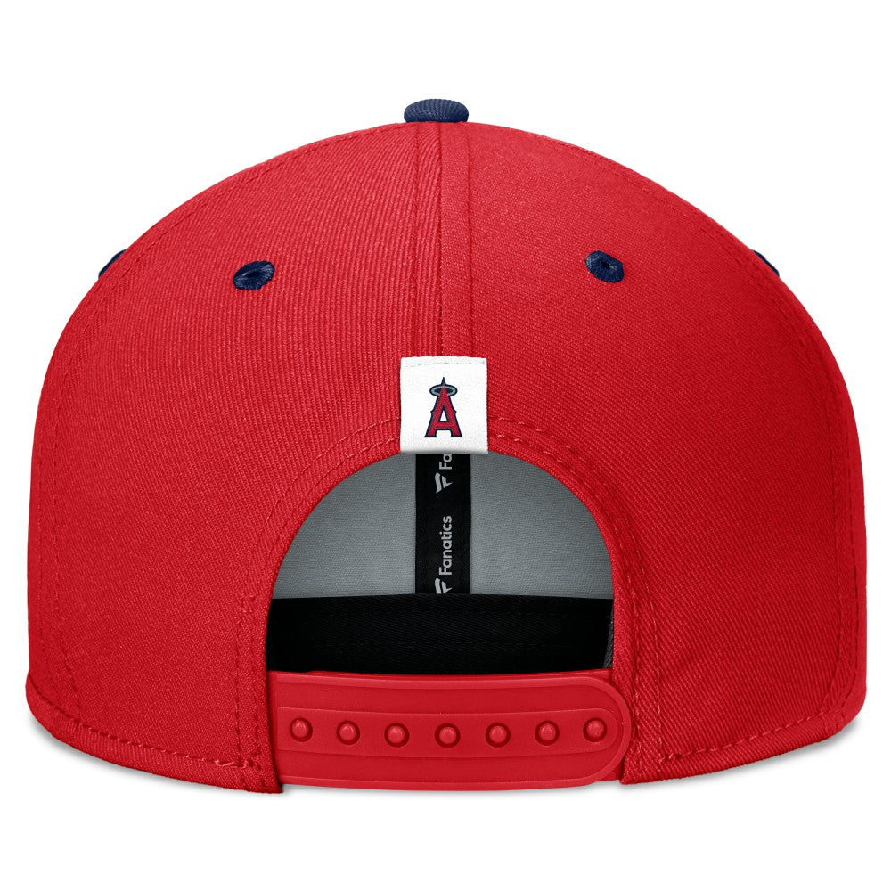 Los Angeles Angels Fanatics Fundamental Bold Snapback Hat Discount