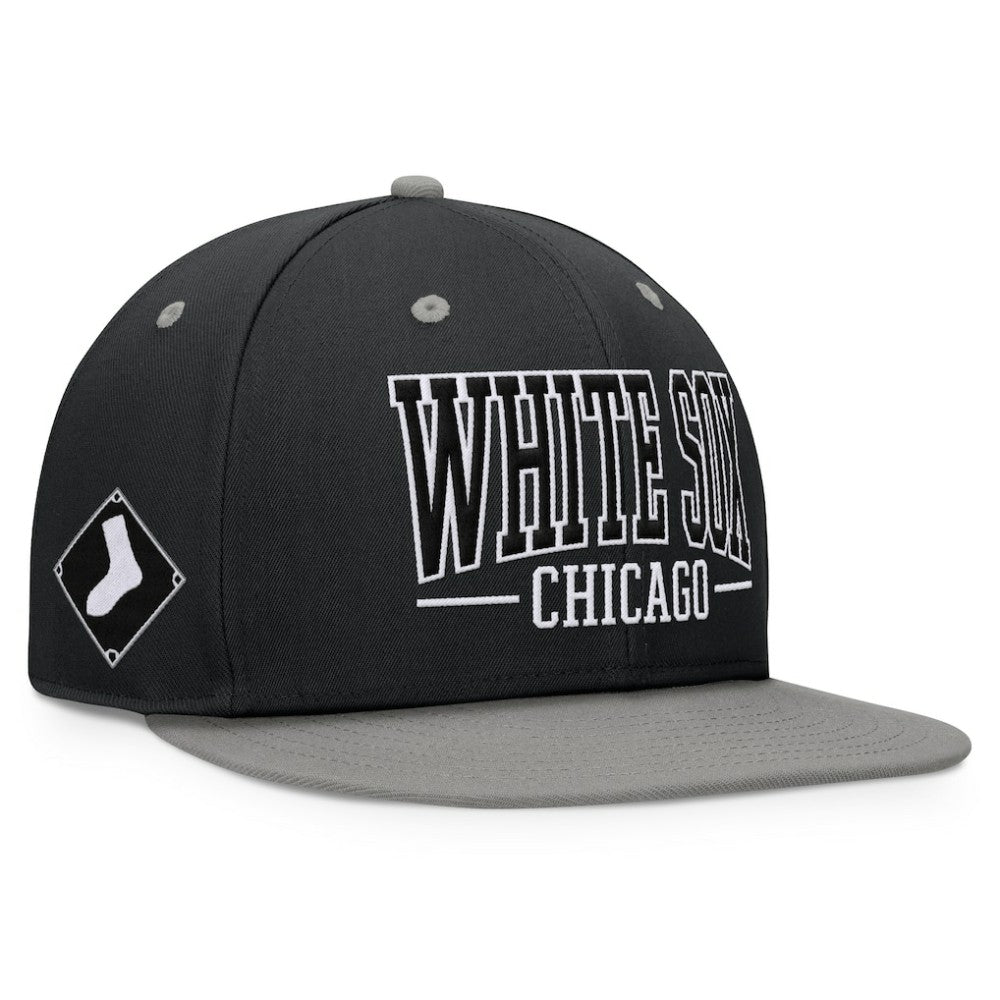 Chicago White Sox Fanatics Fundamental Bold Snapback Hat Discount