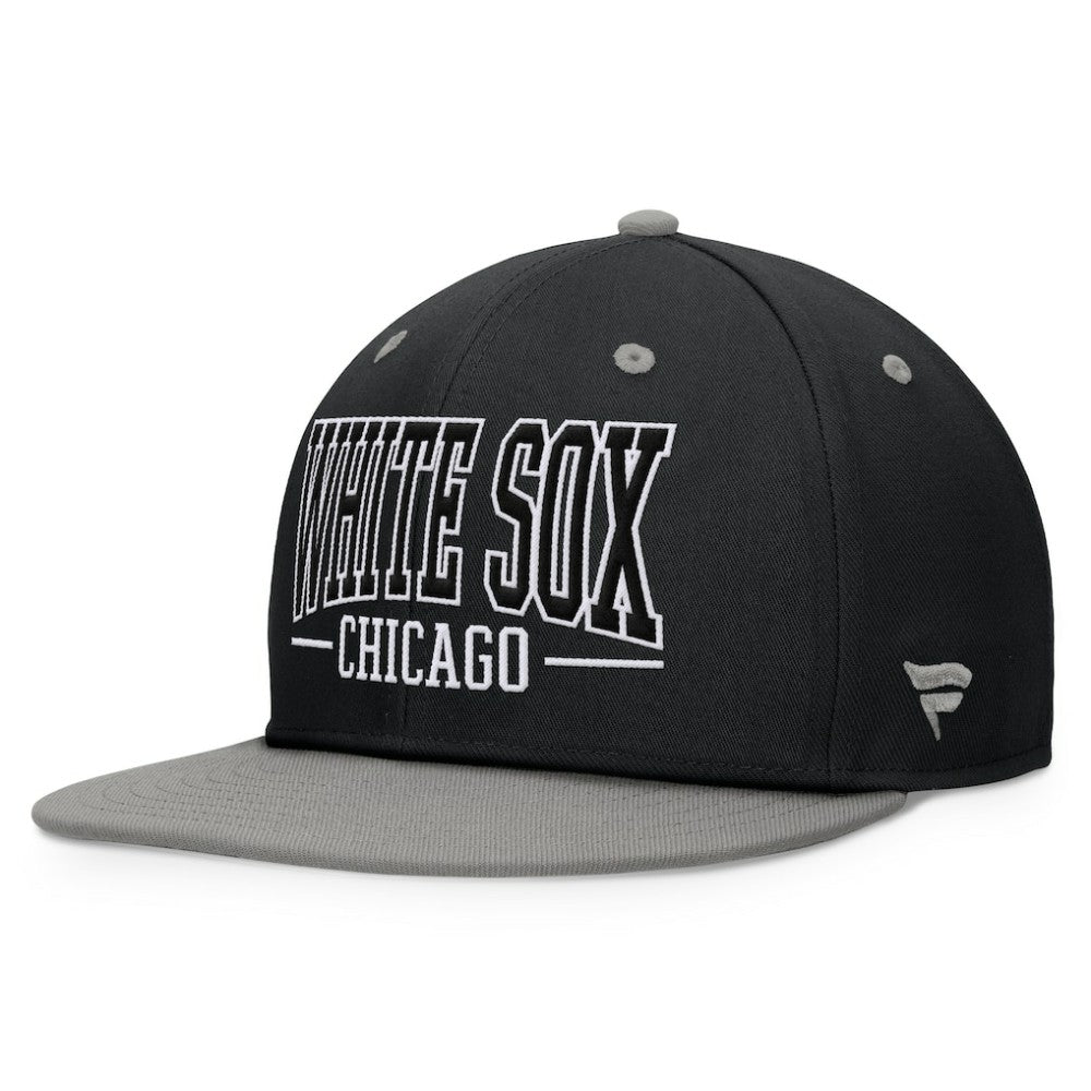 Chicago White Sox Fanatics Fundamental Bold Snapback Hat Discount