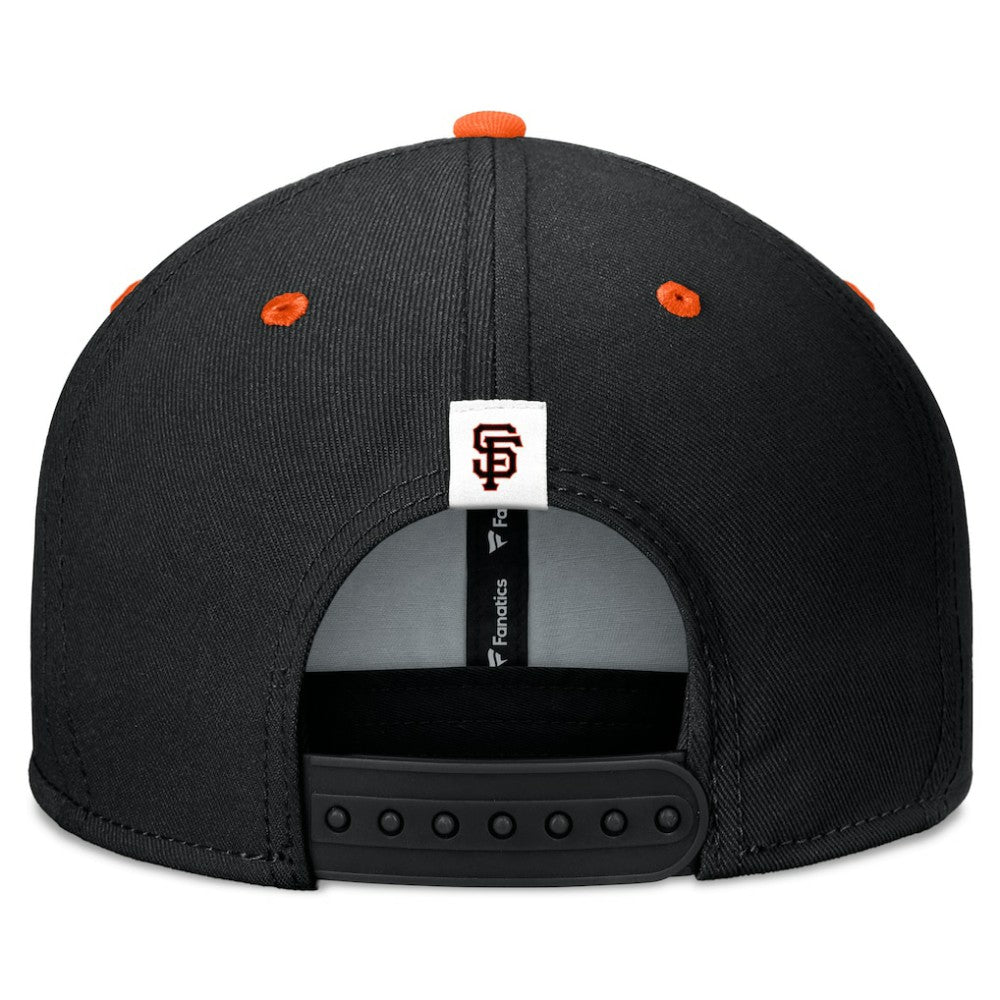 San Francisco Giants Fanatics Fundamental Bold Snapback Hat Outlet