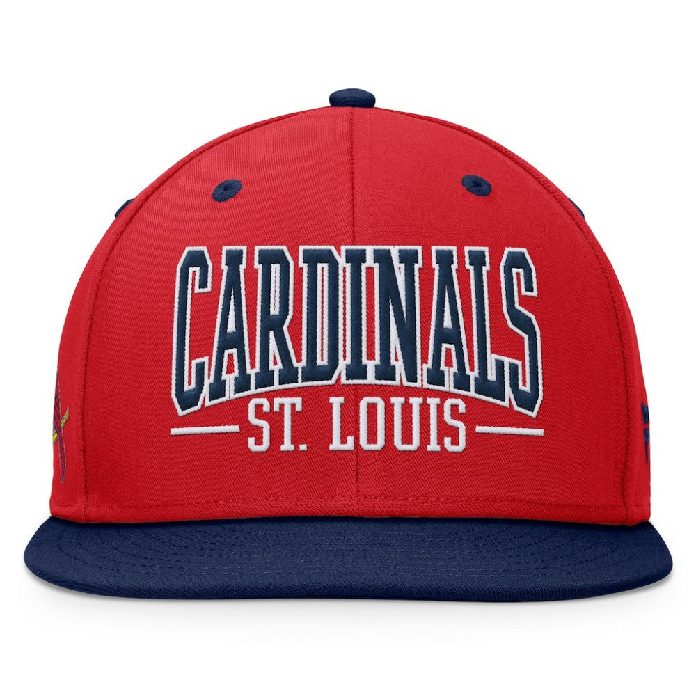 St. Louis Cardinals Fanatics Fundamental Bold Snapback Hat Outlet