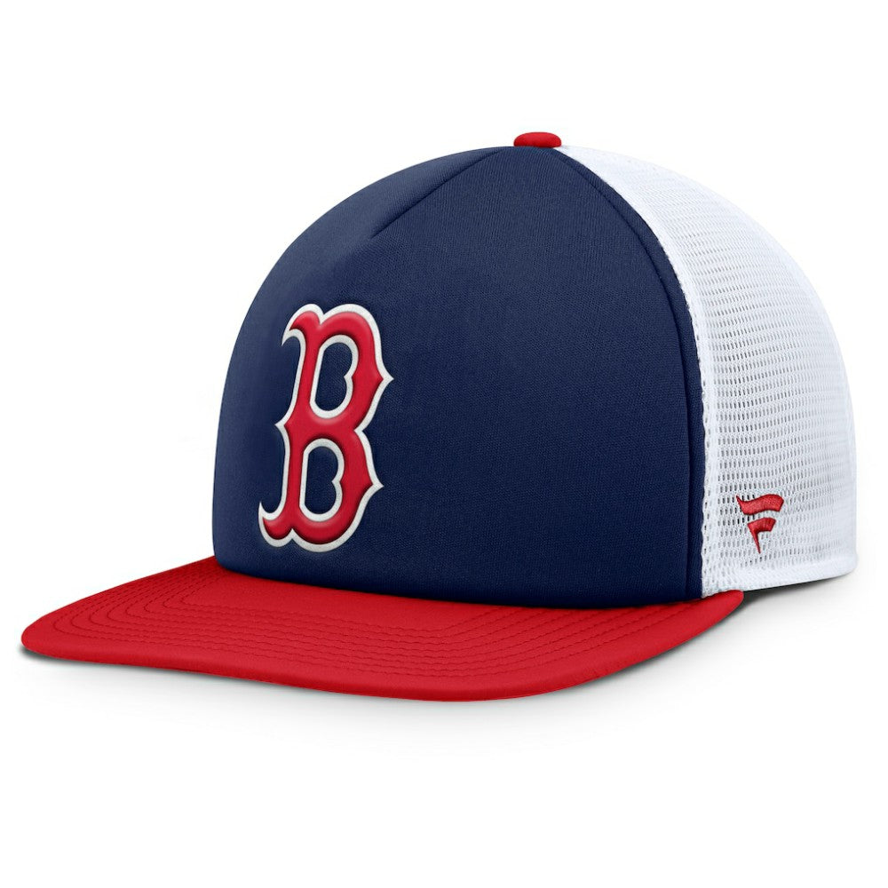 Boston Red Sox Fanatics Fundamental Foam Front Snapback Hat Online