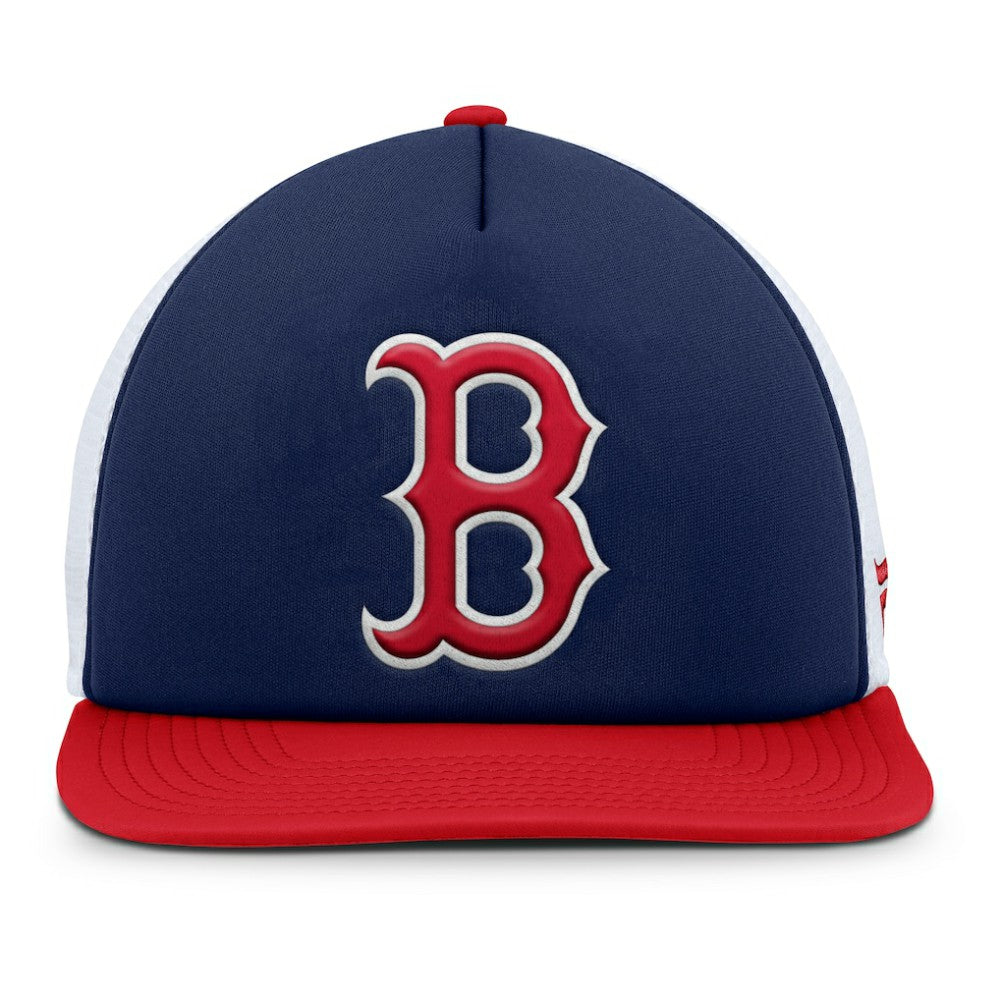 Boston Red Sox Fanatics Fundamental Foam Front Snapback Hat Online