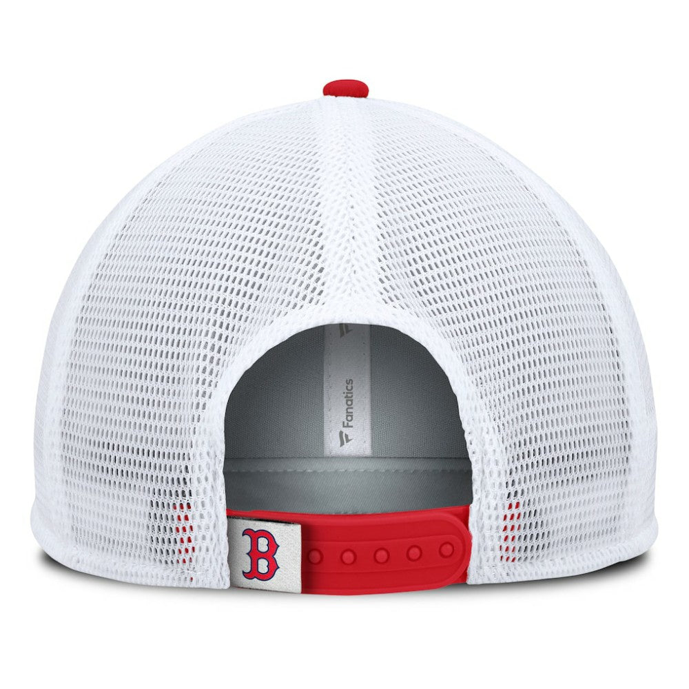 Boston Red Sox Fanatics Fundamental Foam Front Snapback Hat Online