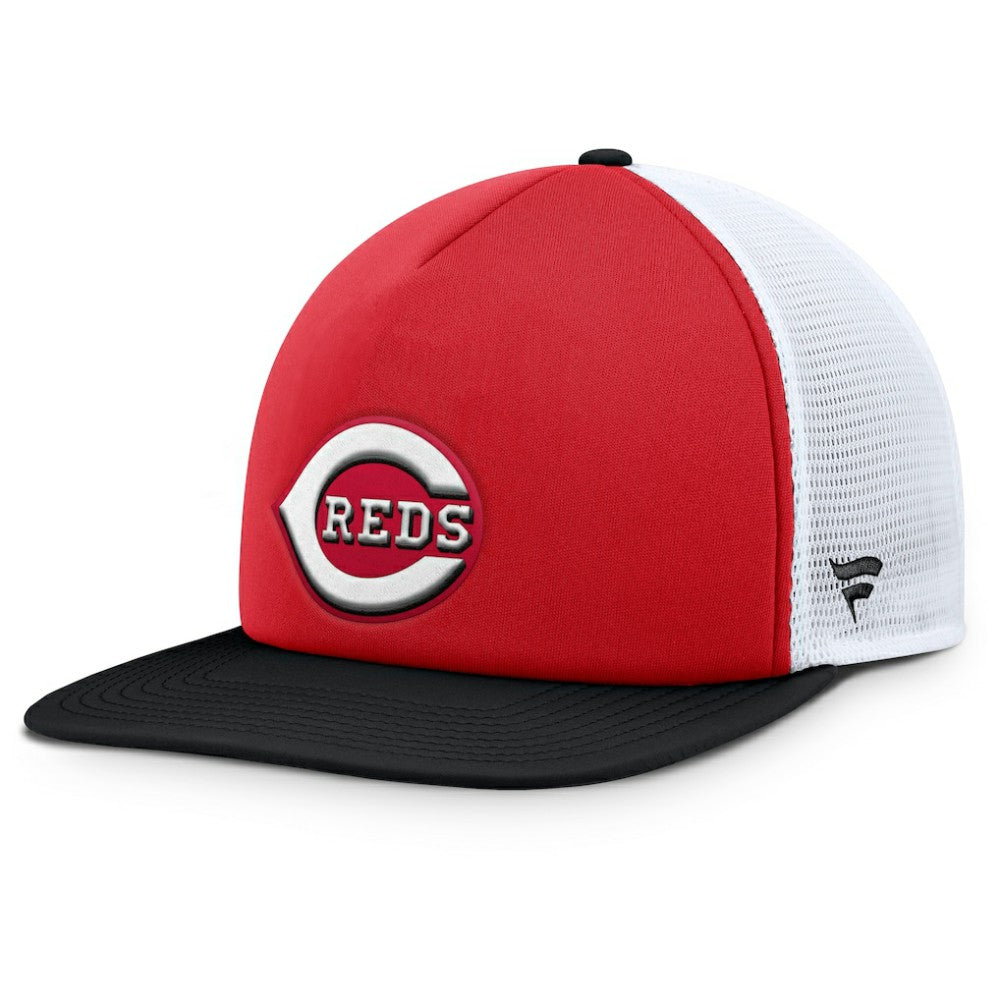 Cincinnati Reds Fanatics Fundamental Foam Front Snapback Hat Discount