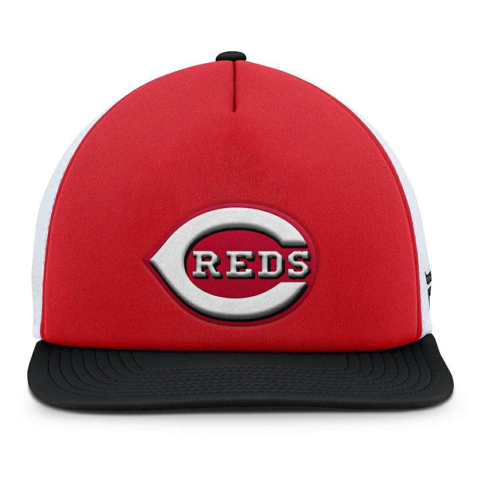 Cincinnati Reds Fanatics Fundamental Foam Front Snapback Hat Discount