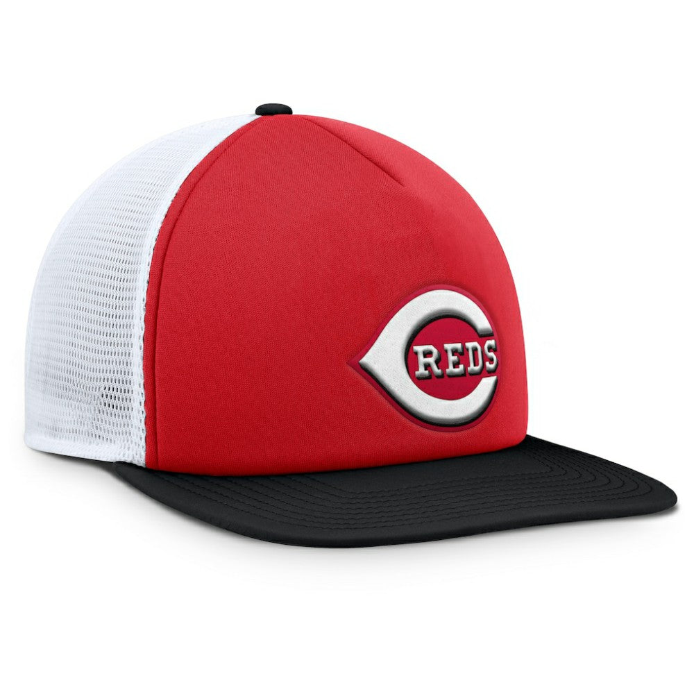 Cincinnati Reds Fanatics Fundamental Foam Front Snapback Hat Discount