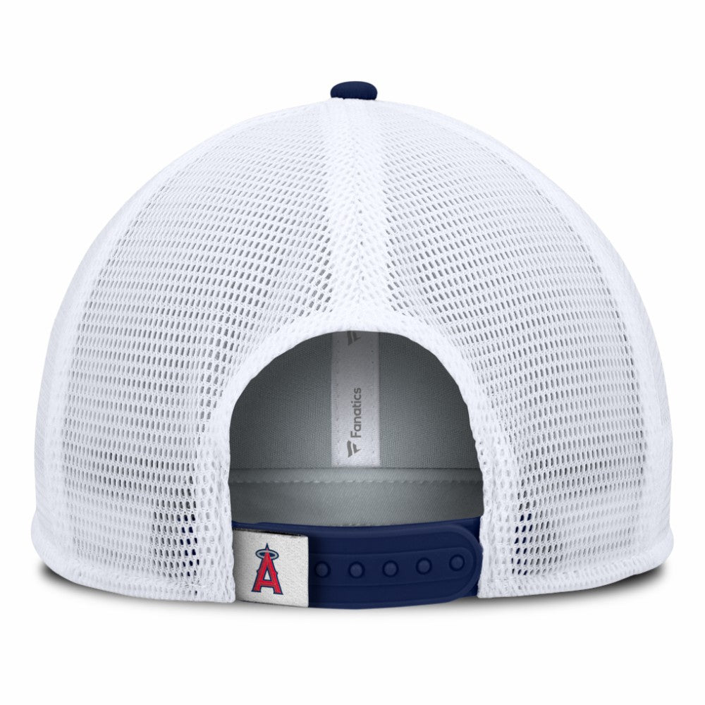 Los Angeles Angels Fanatics Fundamental Foam Front Snapback Hat Online