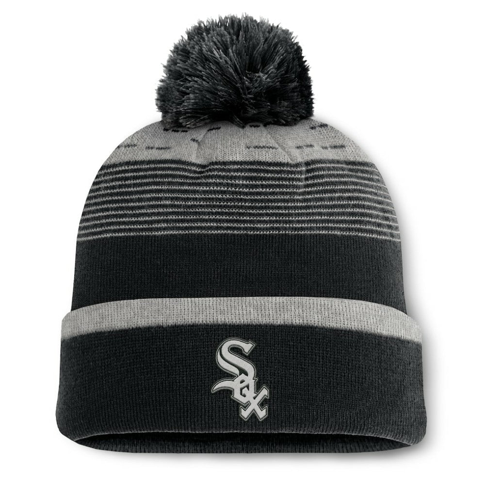 Chicago White Sox Fanatics Fundamental Gradient Cuffed Knit Hat with Pom Sale