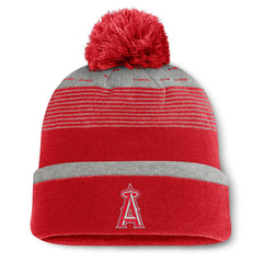 Los Angeles Angels Fanatics Fundamental Gradient Cuffed Knit Hat with Pom Sale