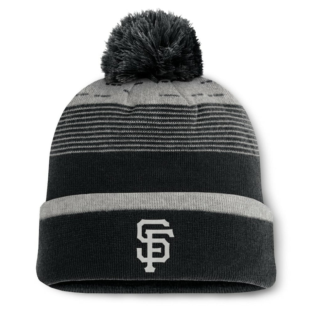 San Francisco Giants Fanatics Fundamental Gradient Cuffed Knit Hat with Pom Online