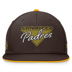 San Diego Padres Fanatics Fundamental Tri-Script Fitted Hat Sale
