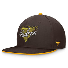 San Diego Padres Fanatics Fundamental Tri-Script Fitted Hat Sale