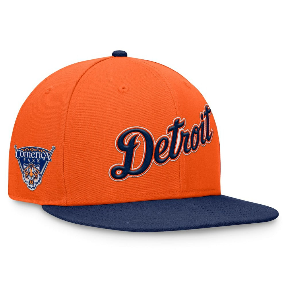 Detroit Tigers Fanatics Fundamental Two-Tone Fitted Hat Discount