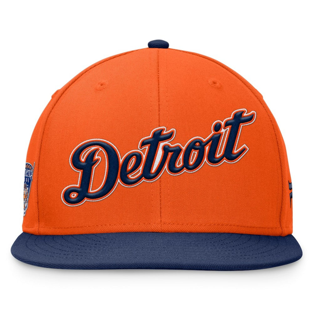Detroit Tigers Fanatics Fundamental Two-Tone Fitted Hat Discount