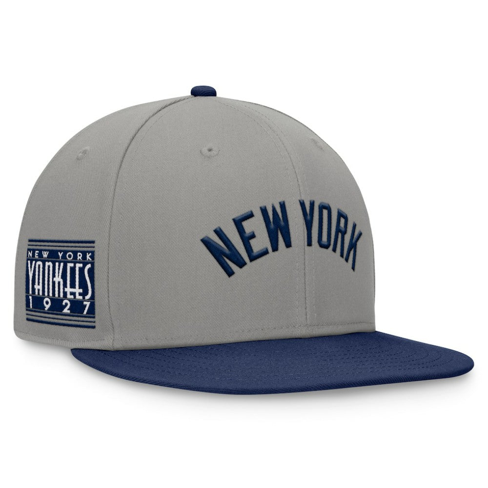 New York Yankees Fanatics Fundamental Two-Tone Fitted Hat Near Me