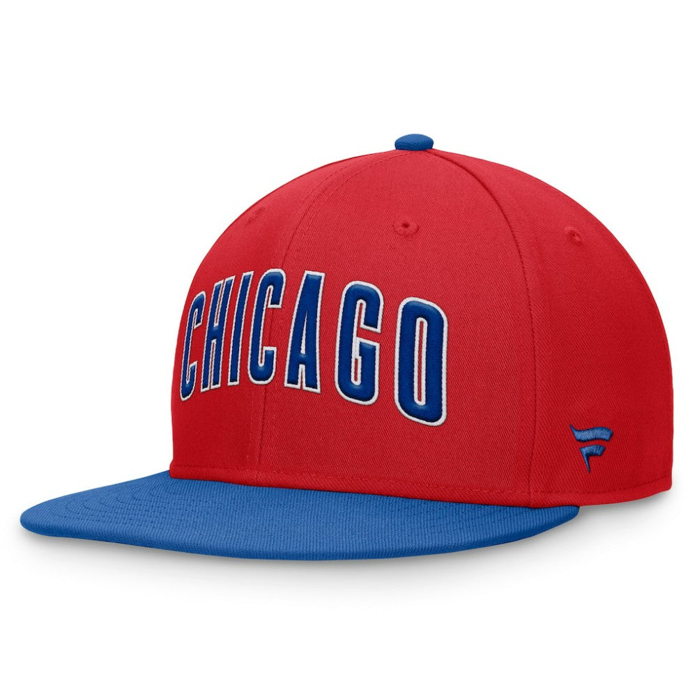 Chicago Cubs Fanatics Fundamental Two-Tone Fitted Hat Near Me