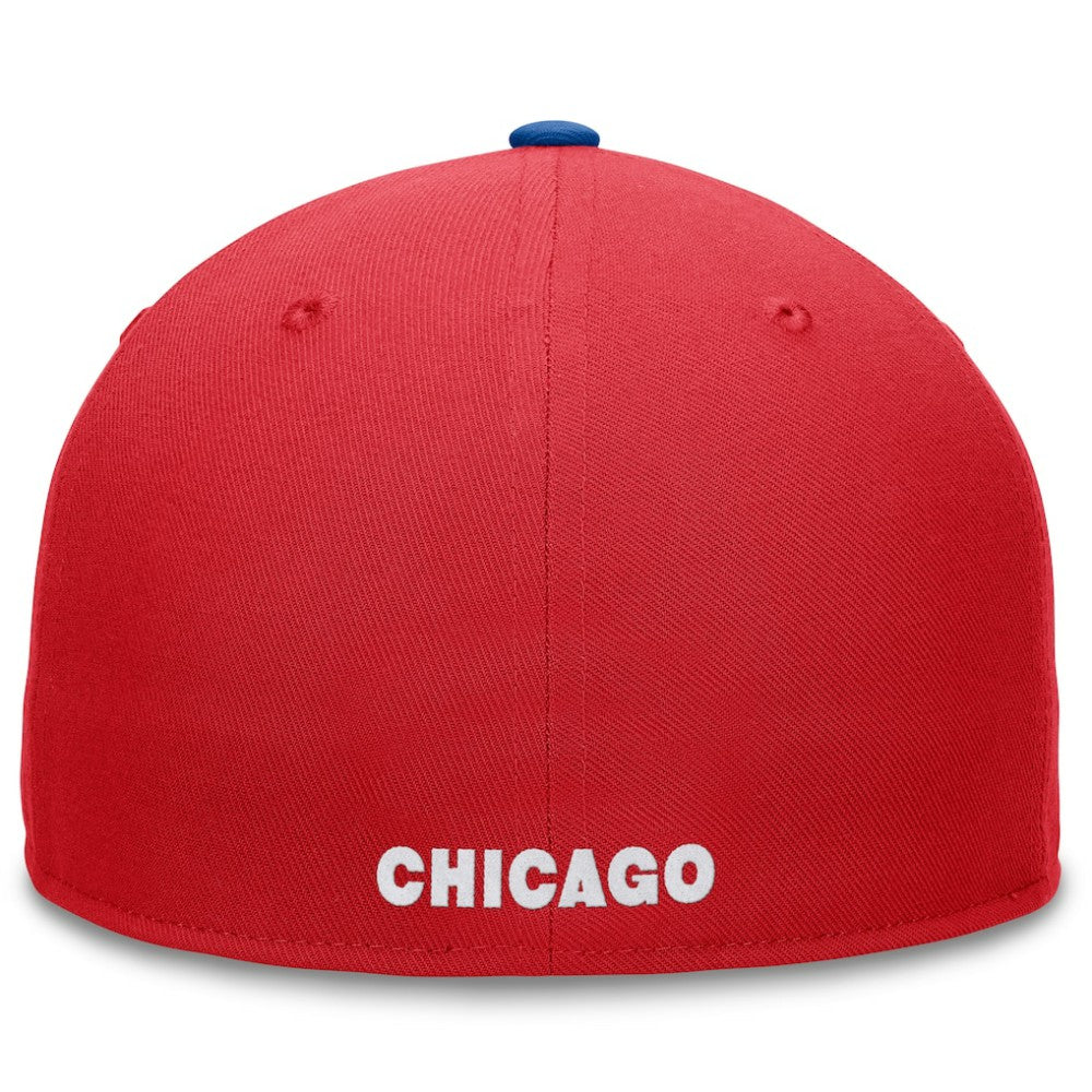 Chicago Cubs Fanatics Fundamental Two-Tone Fitted Hat Near Me