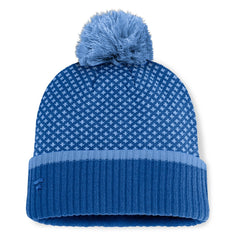 Kansas City Royals Fanatics Women's Fundamental Jacquard Cuffed Knit Hat with Pom Near Me