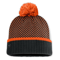 San Francisco Giants Fanatics Women's Fundamental Jacquard Cuffed Knit Hat with Pom Near Me